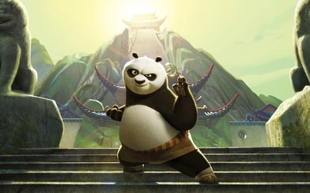 Kung Fu Panda - entertainment, kung fu panda, animals, bear, panda, funny, movies