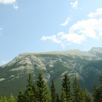 Moutains of Banff Alberta National Park 2 in Alberta - Canada 