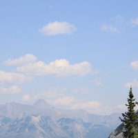 Mountains at Banff National Park 4 Alberta - Canada 