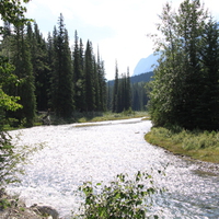 River at Banff Alberta National Park 22