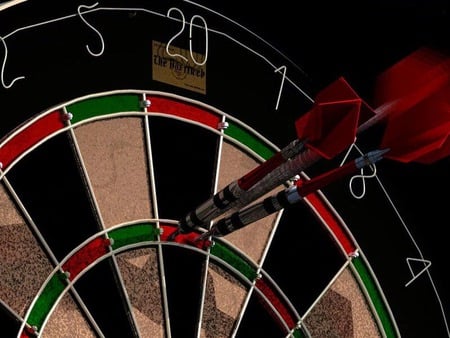 Let's Play Darts - darts, dartboard, play, game