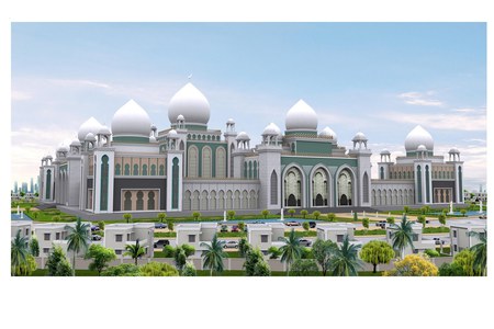 Grand Mosque - kozhikode, india, karanthoor, kerala