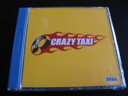 Crazy Taxi CD Case - cd case, sega, dreamcast, crazy taxi