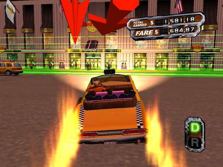 Crazy Taxi Screenshot - screenshot, crazy taxi