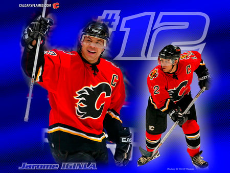 Untitled Wallpaper - flames, jarome iginla, calgary