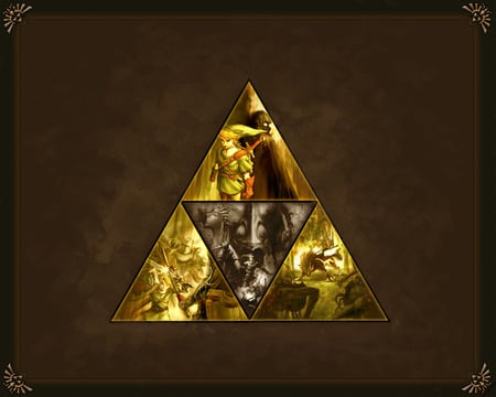 Tomes of the Tri-Force - zelda, triforce, link, knight