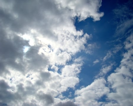 Clouds - nature, sky, clouds, photograph, weather