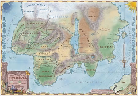 Age of Conan Map