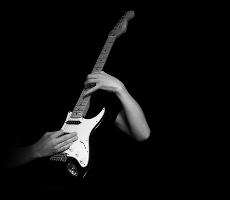 Playing Guitar - music, metal, rock, guitar