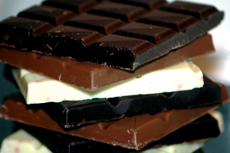 Which one? - white, sweets, special, abstract, milk, dark, chocolate, texture