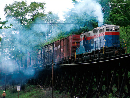 Train - knox and kane, train, railroad