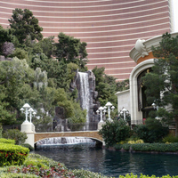 Waterfall at Wynn Casino 1