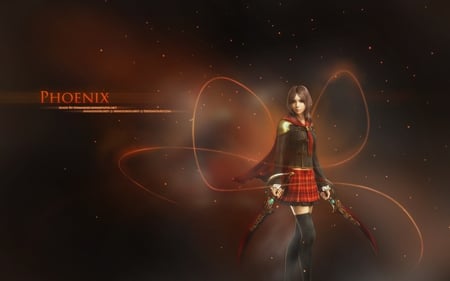 Phoenix - beauty, sexy, hot, badass, video game, final fantasy, wicked, anime girl, blade, pheonix, cool, beautiful, weapon, awesome, sword, cute