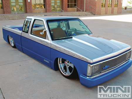 Lowered 89 - bowtie, truck, gm, chevy