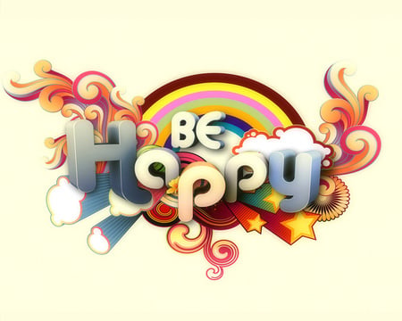 DIGITAL ART - digital, happy, be, art