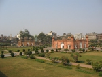 Shahi Mosque and Pori Bibi's tomb