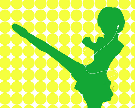 Ipod Chie - ipod, persona 4, chie satonaka, persona