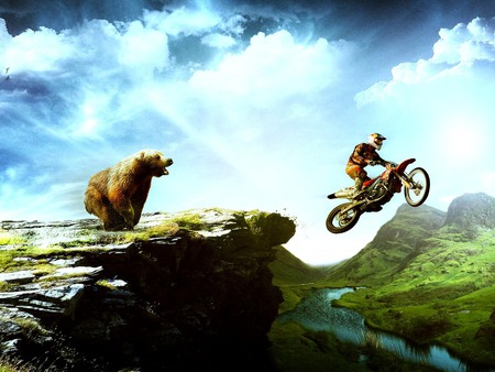 bear jump