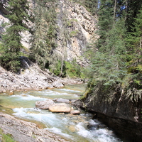 River at Banff Alberta National Park 32