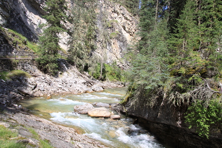 River at Banff Alberta National Park 32 - nature, trees, grey, photography, green, rivers, rocks