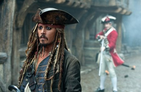 PIRATES OF THE CARIBBEAN - movie, johnny, pirates, 2011