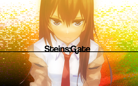 Makise Kurisu - beauty, sexy, makise kurisu, hot, long hair, anime girl, brown hair, beautiful, cute, steinsgate