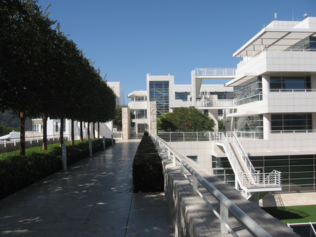 Getty Center - architecture, building, california, modern