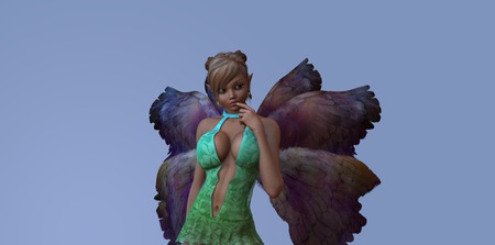 Sexy Fairy - fairy, sexy, fantasy, 3d