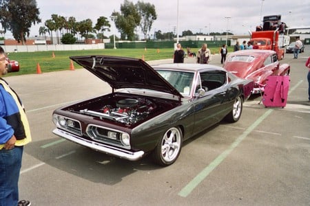 CLASSIC PLYMOUTH BARRACUDA - barracuda, fast, street, auto, autos, car, custom, hotrod, hot rod, hott, classic, hemi, hotrods, cars, show, plymouth, hot rods, kool