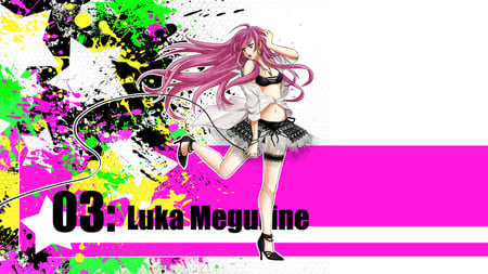 Megurine Luka - luka, beauty, sexy, hot, long hair, pink hair, singer, anime girl, vocaloids, idol, vocaloid, megurine luka, beautiful, cute, megurine