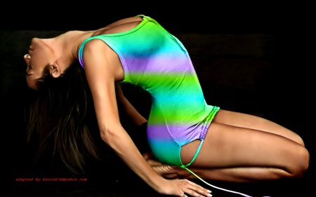 magnetism - colours, woman, body, magnetism