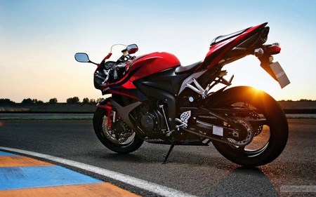 Honda - bike, honda, cbr, ride, photo