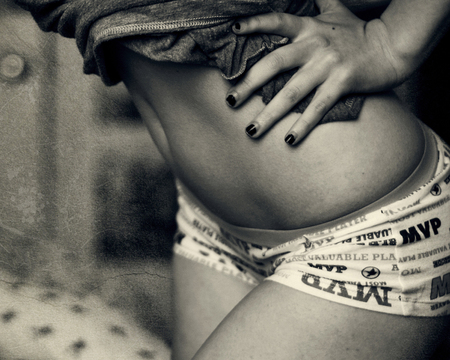 New - panty, girl, model, new