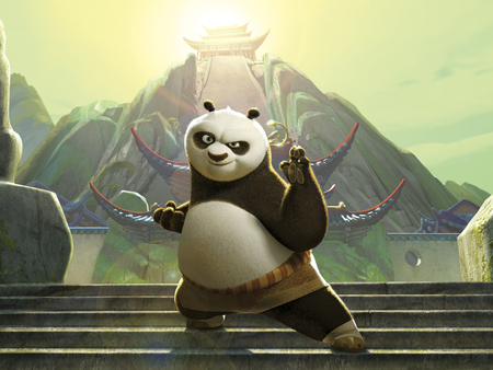 Kung Fu Panda-PO - dragon, panda, po, warrior