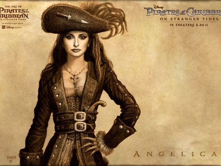 Angelica - angelica, girl, potc, pirate