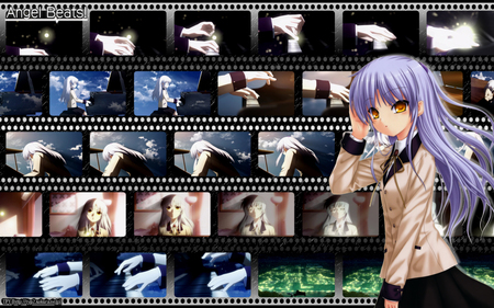 Kanade - angel beats, anime, tachibana, kanade