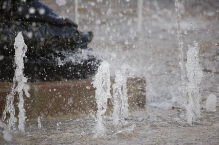 Water fountain - water, fountain, water fountain, drops