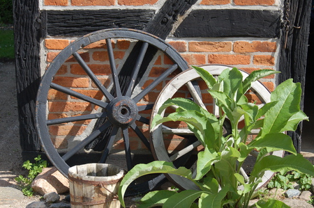 Wagon wheels - maribo, denmark, wagon wheels, museum