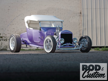 Purple Roadster - ford, 1925, hot rod, custom