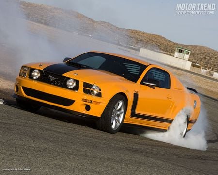 Mustang - ford, yellow, mustang, car