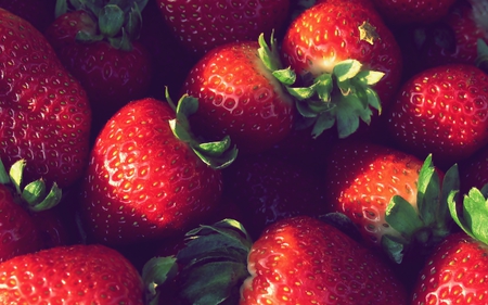 Strawberries - nature, strawberries, red, fruits, delicious, summer, sweet