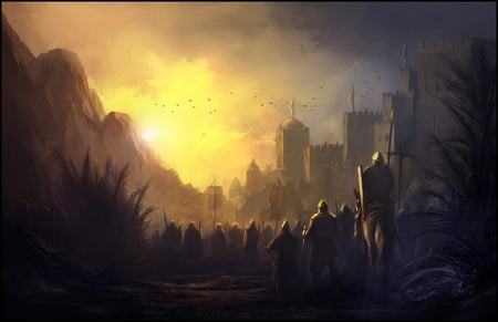 Empire - warrior, cg, empire, andreas rocha, army, digital art, art