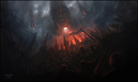 War - war, dark, cg, andreas rocha, hell, apocalypse, destuction, art, sky