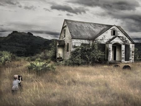 in his fathers footsteps - nature, beauty, hdr, photography