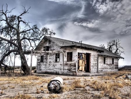 old house - beauty, photography, clouds, hdr, house