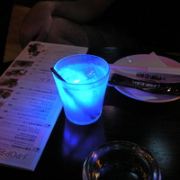 Glowing cocktail