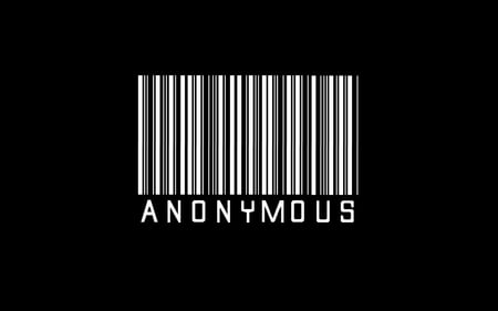 Anonymous - abstract, black, white, simple, cool, anonymous