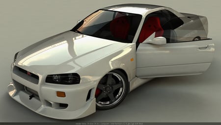 Nissan Skyline R34 - r34, tuned, nissan, skyline