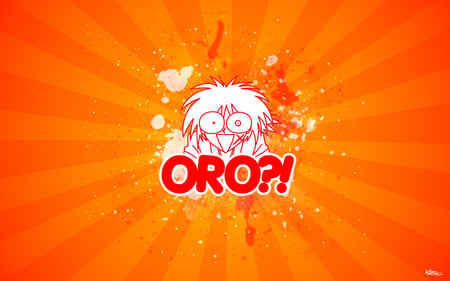 ORO! - fun, cool, oro, orange, graffiti, awesome