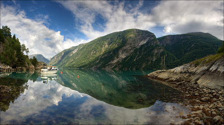 Norway - landscape, lake, norway, nature